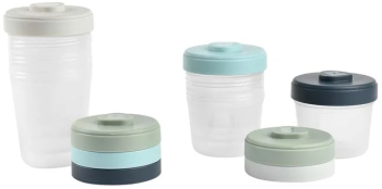 Set 8 recipiente hrana Beaba 4x150 ml 4x250 ml 