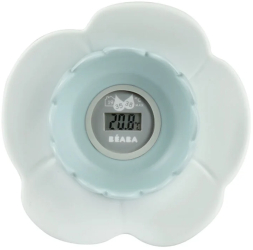 Termometru digital de camera si baie Beaba Lotus Green Blue 