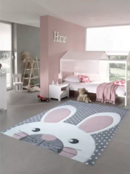 Covor Merinos Pastel Kids 20341 295-Grey 120x170 CM grosime 13 mm 