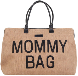 Geanta de infasat Childhome Mommy Bag Raffia 