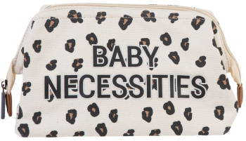 Geanta de toaleta Childhome Baby Necessities Leopard 