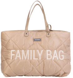 Geanta matlasata Childhome Family Bag Bej 