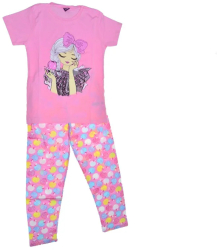 Pijama pentru fete Mini Junior PJ-29928 Roz 