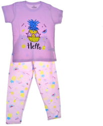 Pijama pentru fete Mini Junior PJ-61546 Roz 