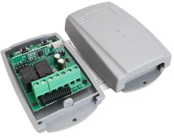 Receptor radio universal 433 92 MHz cu 2 canale memorie peste 200 coduri 9-24V AC DC 