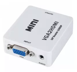 Adaptor audio-video VGA-HDMI VGA +audio intrare la HDMI iesire Cabletech 