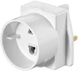 Adaptor iec 320 C13 schuko la UK Anglia Goobay 