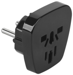 Adaptor tensiune universal 10A negru 