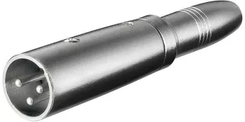 Adaptor XLR la Jack 6.35 mm mono mama Goobay 