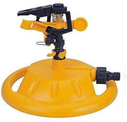 Aspersor pulsatoriu plastic   baza rotunda  
