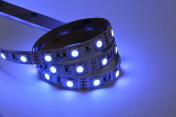 Banda LED SMD5050 RGB IP20 5m 12V 60LED/m 14.4W/m Well LEDSTRGB-5050-126010D202/5-WL 
