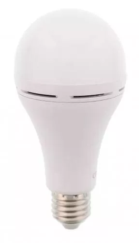 Bec cu LED si acumulator A60 E27 7W 230V lumina rece Well 