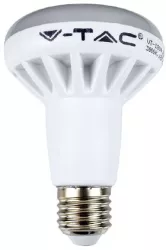 Bec LED E27 10W R80 6400K alb rece V-TAC 