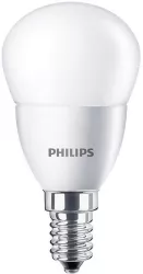 Bec LED Philips P48 E14 7W 60W 806lm lumina calda 2700K 929001325202 