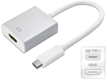 Cablu adaptor convertor semnal de la USB type C 3.1 tata la HDMI A mama Full HD 1920x1080P