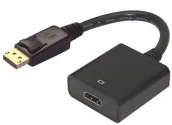 Cablu adaptor DisplayPort tata intrare la HDMI mama iesire 4K 30HZ 