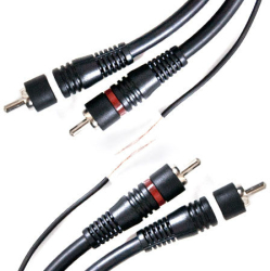 Cablu audio 2x RCA 5m dublu ecranat cu remote Cabletech 