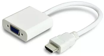 Cablu convertor HDMI la VGA mama 1920x1080p alb 