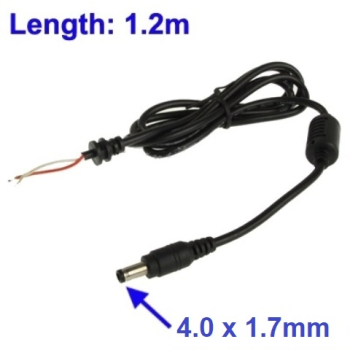 Cablu de alimentare 1.5m 90W mufa 4.0x1.7mm 