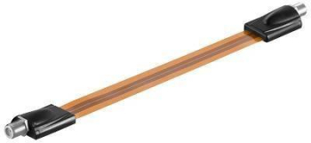 Cablu F mama la F mama 26cm COAXIAL super plat Goobay 
