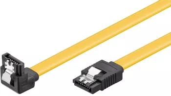 Cablu HDD S-ATA3 6Gbit/s 90 Clip SATA L - SATA L 1m GOOBAY 