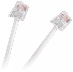 Cablu telefon extensie alb 20m RJ11 