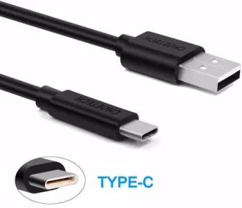 Cablu USB 2.0 A tata - USB TYPE C Choetech AC0003 2.4A 2m negru 