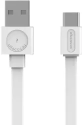 Cablu USB 2.0 - USB Type C 1.5m alb Allocacoc 