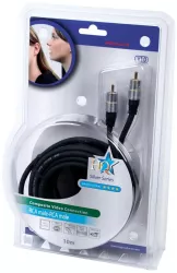 Cablul video compozit RCA 10m Profesional OFC cupru placat 24K HQSS3542/10 