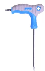 Cheie negativa tip T TORX T45 200mm din otel crom-vanadiu maner cauciuc antiderapant soft-touch MEGA 48617 