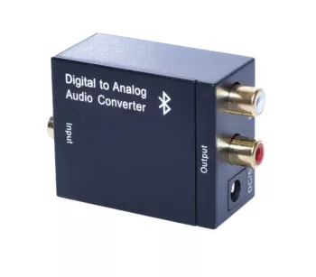 Convertor DIGITAL Toslink la Audio analog RCA + Bluetooth