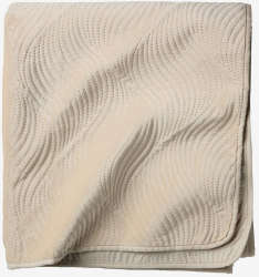 Cuvertura pat lavabila la masina de spalat 160x220 cm bej