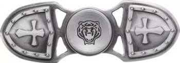 Fidget Spinner Techstar and reg cu design Vintage Armura Gold din material Aluminiu de cea mai buna calitate 