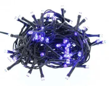Ghirlanda luminoasa 100 LED-uri albastre cu jocuri de lumini WELL 