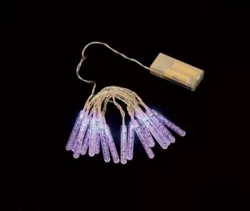 Ghirlanda luminoasa cu turturi 16 LED-uri albastre WELL 