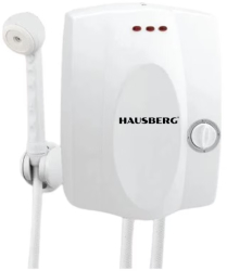 Incalzitor instant fara rezervor Hausberg putere max 7500W 220v 9000W 240V presiune 4-6 bar debit 3 l/min 