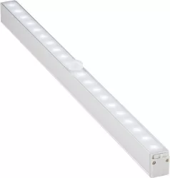 Lampa LED alb rece 6500K 160lm 2.2W cu detector de miscare intrerupator 6x AAA 55498 Goobay 