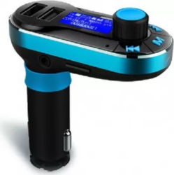 Modulator FM si Car Kit Bluetooth si MP3 BG02 Incarcator Auto cu doua porturi USB si Transmitator 