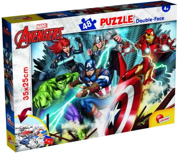 Puzzle de colorat - Avengers 48 de piese 