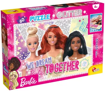 Puzzle GLITTER Barbie - SELFIE 60 de piese 