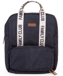 Rucsac de infasat Childhome Family Club Signature Negru 