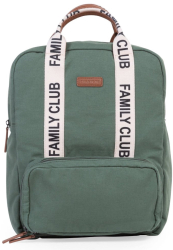 Rucsac de infasat Childhome Family Club Signature Verde 