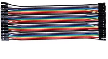 Set 40buc cabluri BREADBOARD 20cm mama-mama 
