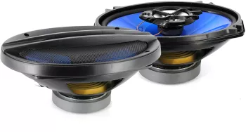 Set difuzor coaxial auto oval 2buc Carguard 6X9 165X236 mm 130W 4 Ohm con polipropilena cauciuc butilic racire ferrofluid 