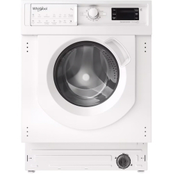 Masina de spalat rufe cu uscator incorporabila Whirlpool BI WDWG 751482 EU 7 kg spalare 5 kg uscare 1400 RPM Clasa D 6th Sense Alb 