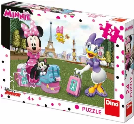 Puzzle - Minnie si Daisy 24 piese 