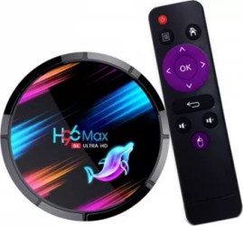 TV Box Techstar and reg H96 Max X3 Android 9.0 UltraHD 8K 4K 60fps 4GB RAM 32GB ROM 5G WiFi Bluetooth 4.0 C 