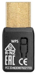 AC1200 Wireless Dual Band MU-MIMO USB 3.0 Adapter Wi-Fi Negru 