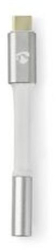 Adaptor USB-C&trade - USB 2.0 - Mufa USB-C&trade - 3 5 mm Priza - 0 08 m- Argintiu / Alb 