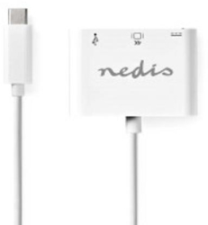 Adaptor USB Multiport - USB 3.2 Gen 1 - 5Gbps - 0 20 m - Alb 
